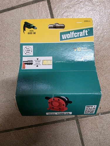 Wolfcraft bohrmaschinen pumpe - wolfcraft,