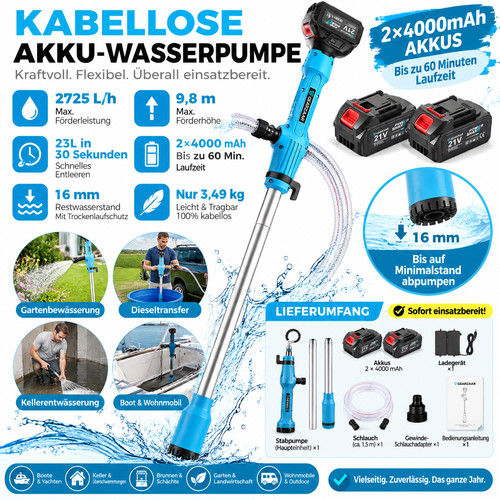 Tauchdruck regenfaßpumpe 121 - tauchdruck,